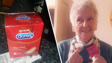 O bătrână a cumpărat un pachet de prezervative crezând că sunt plicuri de ceai