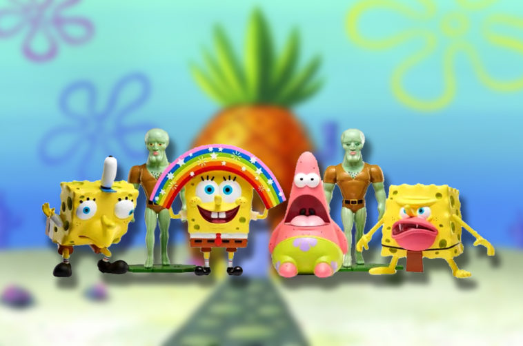 Nickelodeon lansează figurine oficiale inspirate din meme-urile cu SpongeBob