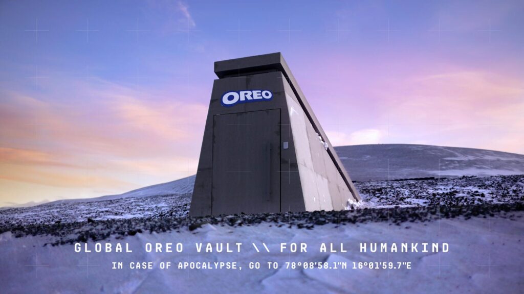Oreo a construit un seif apocaliptic ca să păstreze biscuiți pentru generațiile viitoare